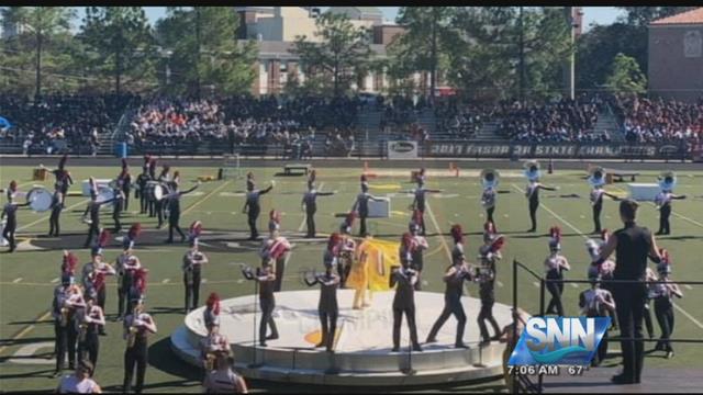 The Marching Band of Pirates won a Class AAA State Championship for their halftime show 'Humor Me.'