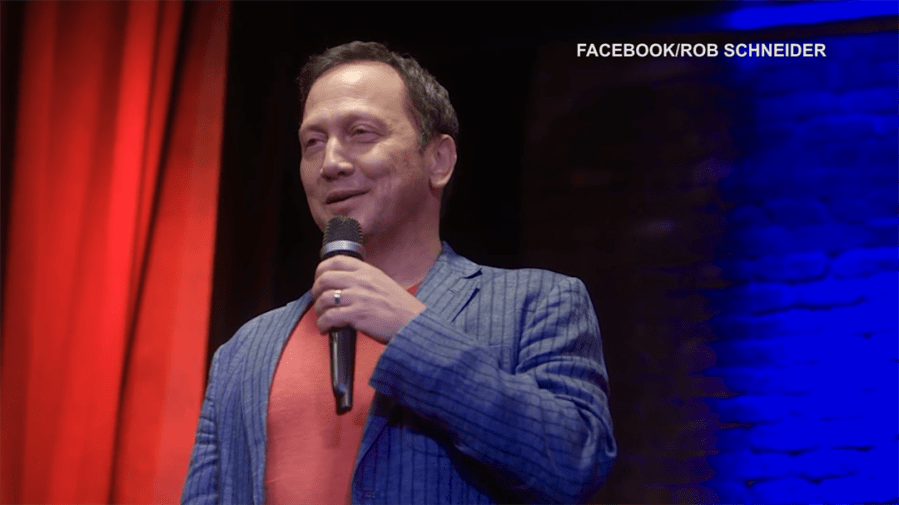 Rob Schneider performs at McCurdy's Comedy Theater